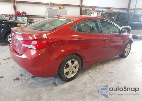 2013 Hyundai Elantra Gls z USA, uszkodzony, nr VIN KMHDH4AE6DU864430